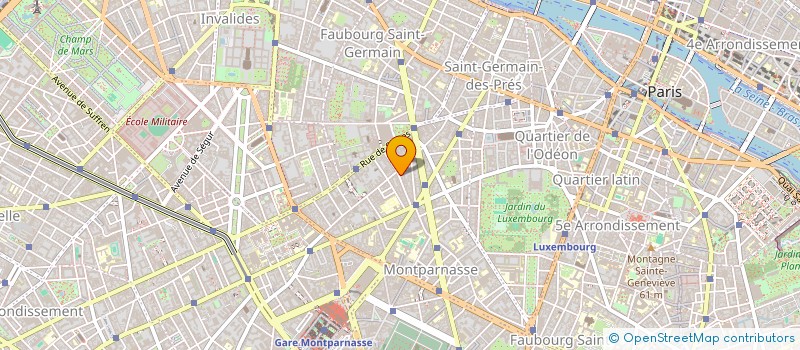 localisation de l'entreprise MADAME ADELAIDE CHABANNES-HEIM DE BALSAC  PARIS