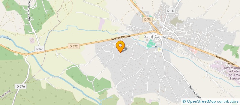 localisation de l'entreprise MADAME ADELAIDE COQUIBUS  SAINT-CANNAT