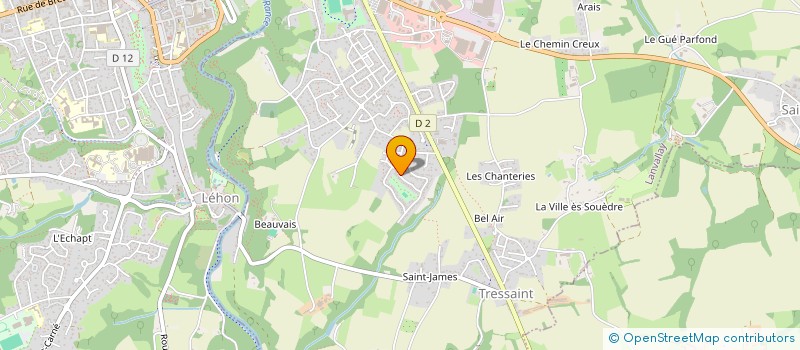 localisation de l'entreprise MADAME ADELAIDE COURTOIS  LANVALLAY