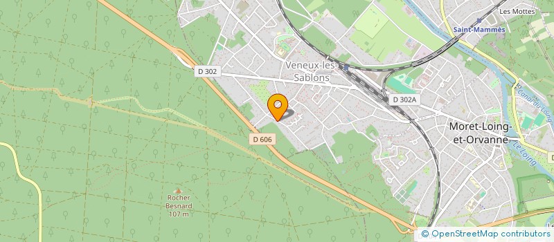 localisation de l'entreprise MADAME ADELAIDE CROUZET  MORET-LOING-ET-ORVANNE