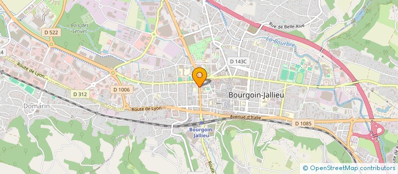 localisation de l'entreprise MADAME ADELAIDE DOS SANTOS MARQUES à BOURGOIN-JALLIEU