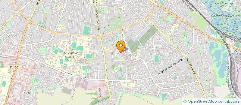 localisation de l'entreprise MADAME ADELAIDE DUFLOT  AMIENS