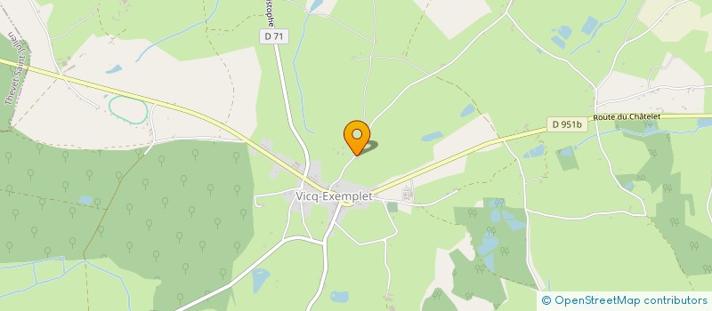 localisation de l'entreprise MADAME ADELAIDE DUFOUR à VICQ-EXEMPLET