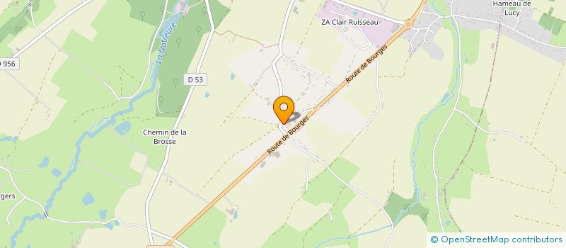 localisation de l'entreprise MADAME ADELAIDE FELIX  POILLY-LEZ-GIEN
