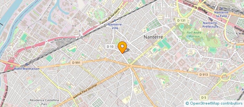 localisation de l'entreprise MADAME ADELAIDE FERAILLE à NANTERRE