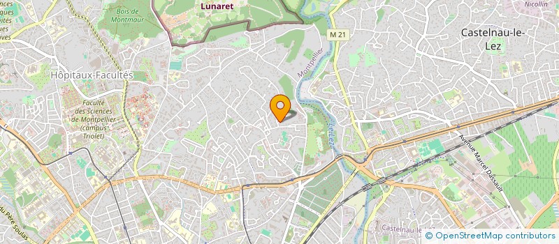 localisation de l'entreprise MADAME ADELAIDE GEORGES-PICOT à MONTPELLIER