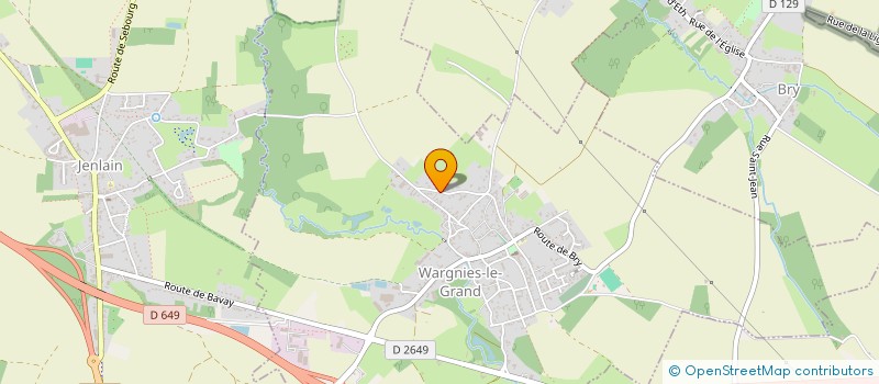 localisation de l'entreprise MADAME ADELAIDE HENNETON  WARGNIES-LE-GRAND