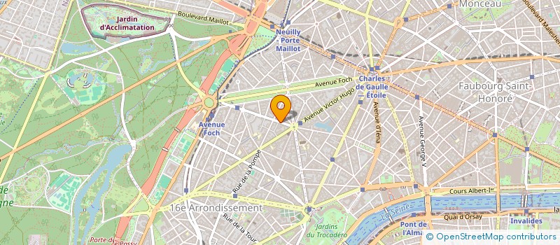 localisation de l'entreprise MADAME ADELAIDE KERGALL  PARIS