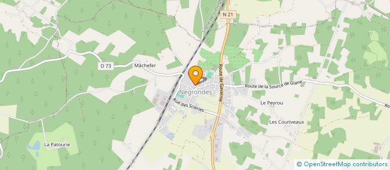 localisation de l'entreprise MADAME ADELAIDE LAFORCE  SAINT FRONT D'ALEMPS