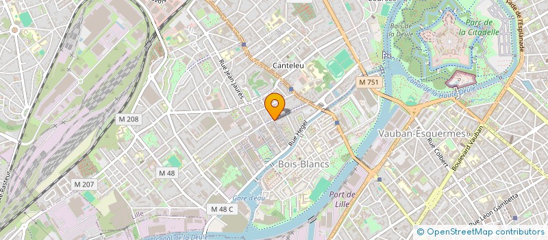 localisation de l'entreprise MADAME ADELAIDE LANGEVELD à LILLE
