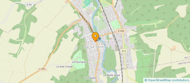 localisation de l'entreprise MADAME ADELAIDE LECLERC  BAR-SUR-SEINE