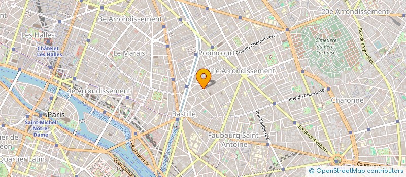 localisation de l'entreprise MADAME ADELAIDE LECOMTE  PARIS