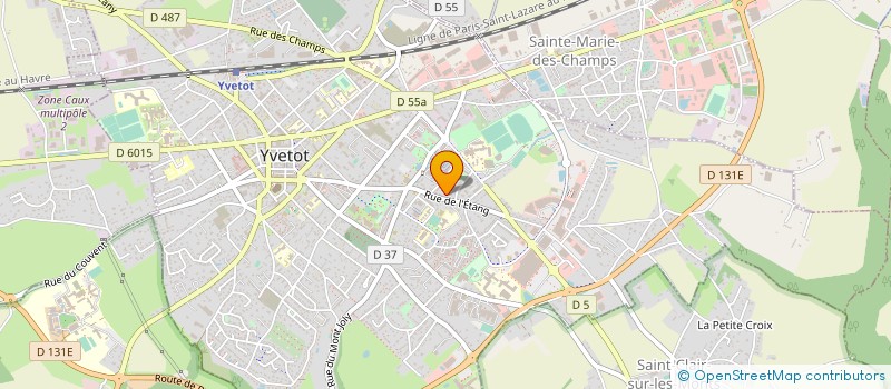 localisation de l'entreprise MADAME ADELAIDE LEPILEUR à YVETOT