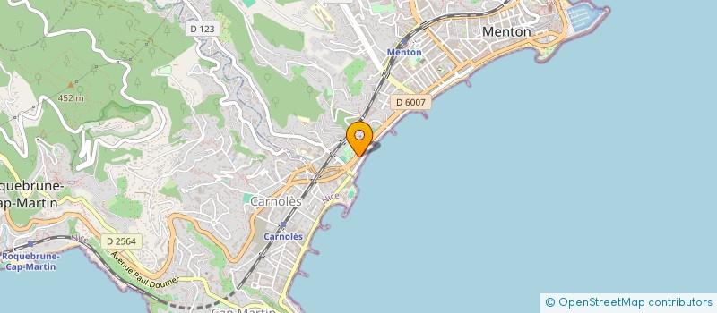 localisation de l'entreprise MADAME ADELAIDE LIMA  MENTON
