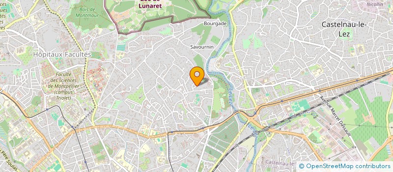 localisation de l'entreprise MADAME ADELAIDE LUTFALLA à MONTPELLIER