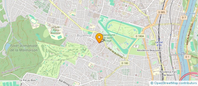 localisation de l'entreprise MADAME ADELAIDE MAGNY  PARIS