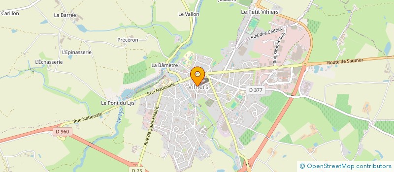 localisation de l'entreprise MADAME ADELAIDE MAUGIN à LYS-HAUT-LAYON