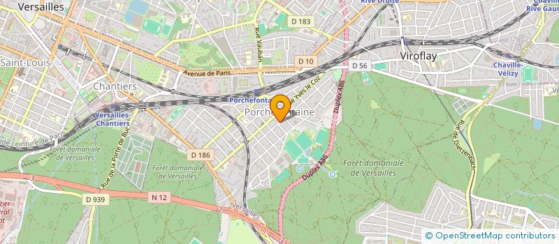localisation de l'entreprise MADAME ADELAIDE MONFORT à VERSAILLES