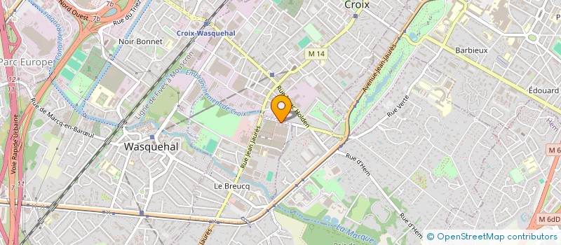 localisation de l'entreprise MADAME ADELAIDE MOUSSAY à VILLENEUVE-D'ASCQ