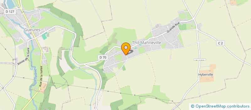 localisation de l'entreprise MADAME ADELAIDE NOELLA JEAN SOLOY  THIL-MANNEVILLE