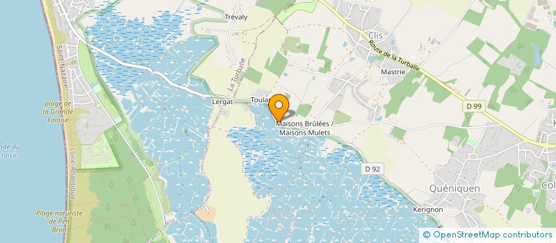 localisation de l'entreprise MADAME ADELAIDE RAVACHE  GUERANDE