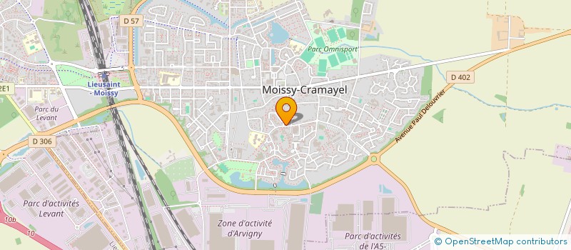localisation de l'entreprise MADAME ADELAIDE RESIN à MOISSY-CRAMAYEL