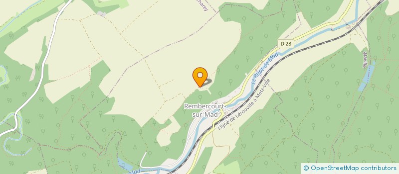 localisation de l'entreprise MADAME ADELAIDE ROMAIN  REMBERCOURT-SUR-MAD
