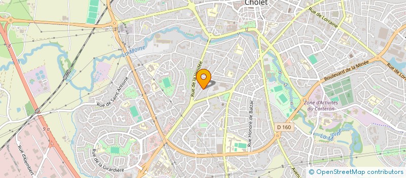 localisation de l'entreprise MADAME ADELAIDE SACRAMENTO à CHOLET
