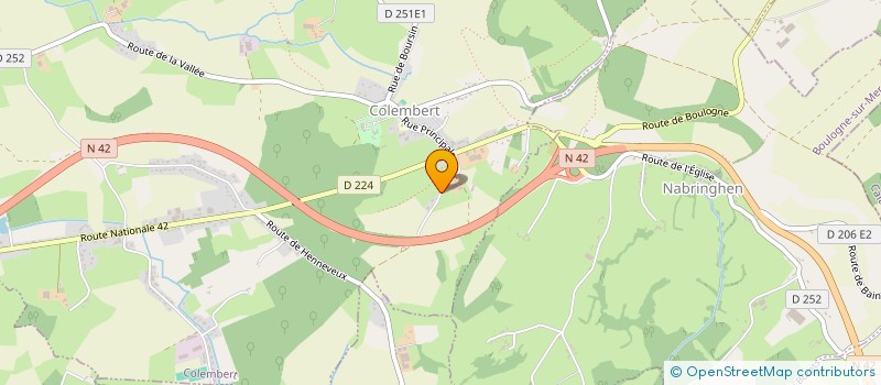 localisation de l'entreprise MADAME ADELAIDE VALUN  COLEMBERT