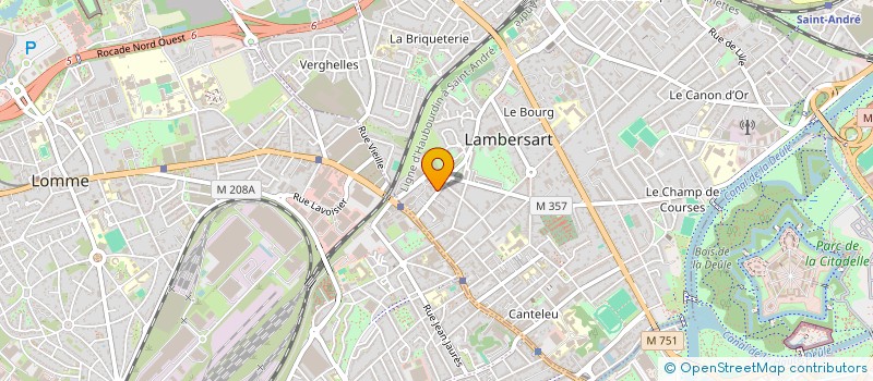 localisation de l'entreprise MADAME ADELAIDE VERMANDER à LAMBERSART