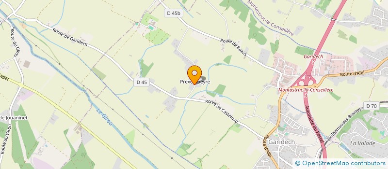 localisation de l'entreprise MADAME ADELE ARFI  GARIDECH