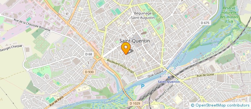 localisation de l'entreprise MADAME ADELE ARREGUI à SAINT QUENTIN
