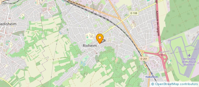 localisation de l'entreprise MADAME ADELE BARBIER  RIXHEIM