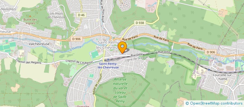 localisation de l'entreprise MADAME ADELE BLANCHIN  SAINT-REMY-LES-CHEVREUSE