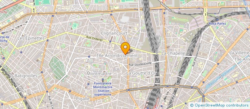 localisation de l'entreprise MADAME ADELE BOYE  PARIS