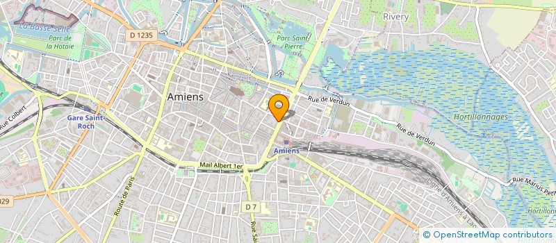 localisation de l'entreprise MADAME ADELE BUEE  AMIENS