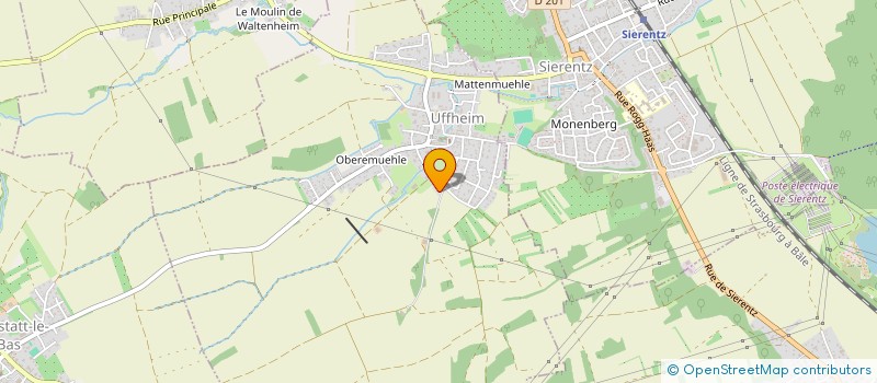 localisation de l'entreprise MADAME ADELE BUTSCH  KTZINGUE