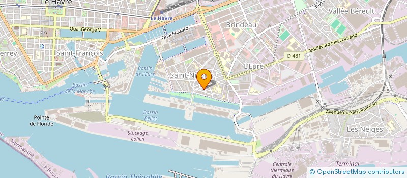 localisation de l'entreprise MADAME ADELE CAILLIERE  LE HAVRE