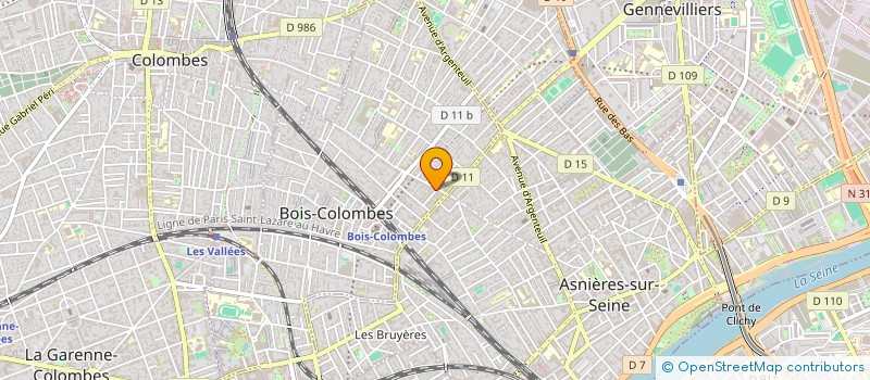 localisation de l'entreprise MADAME ADELE CAMI à BOIS-COLOMBES