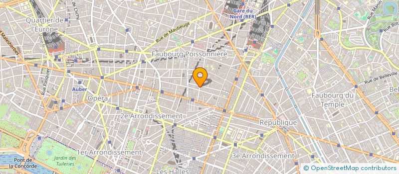 localisation de l'entreprise MADAME ADELE CANY  PARIS