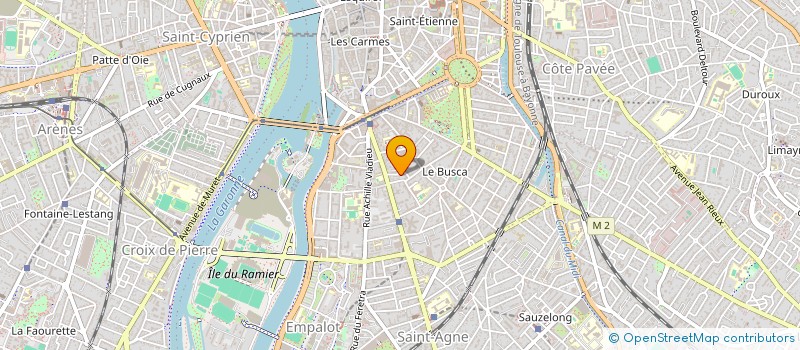 localisation de l'entreprise MADAME ADELE CARRERE  TOULOUSE