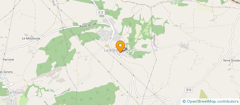 localisation de l'entreprise MADAME ADELE CHENU  GAP