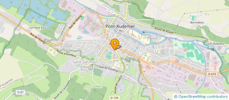 localisation de l'entreprise MADAME ADELE COCHIN  MAROMME