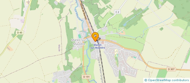 localisation de l'entreprise MADAME ADELE COLAS  MAREIL-SUR-MAULDRE