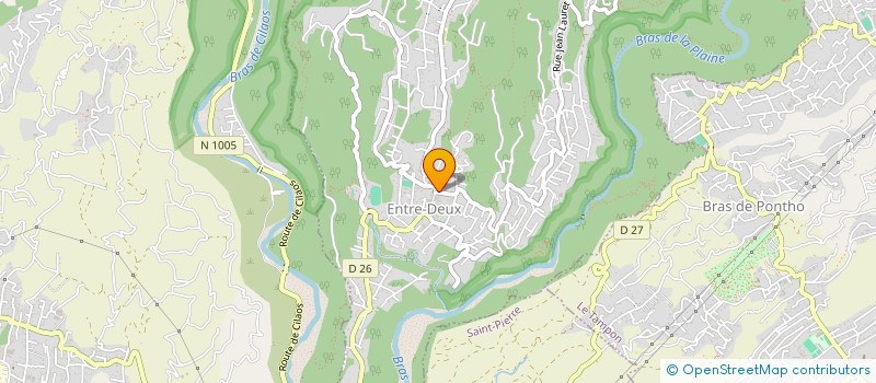 localisation de l'entreprise MADAME ADELE CORTIAL  ENTRE-DEUX