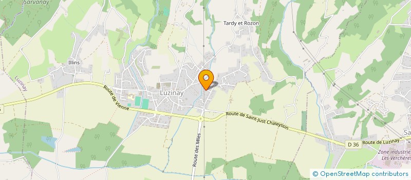 localisation de l'entreprise MADAME ADELE DAHAN  LUZINAY