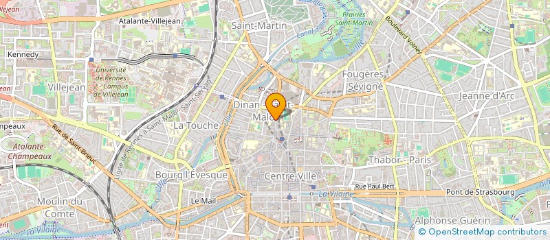 localisation de l'entreprise MADAME ADELE DALBERA  RENNES