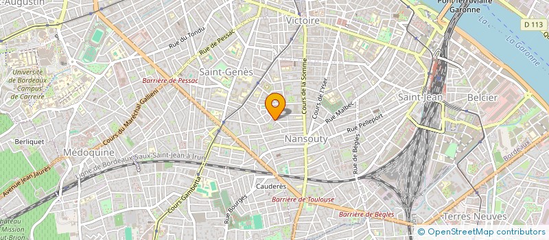 localisation de l'entreprise MADAME ADELE DARCET  BORDEAUX