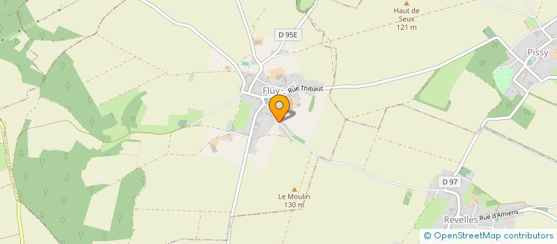 localisation de l'entreprise MADAME ADELE DAUCHEZ  SAINT-AUBIN-MONTENOY