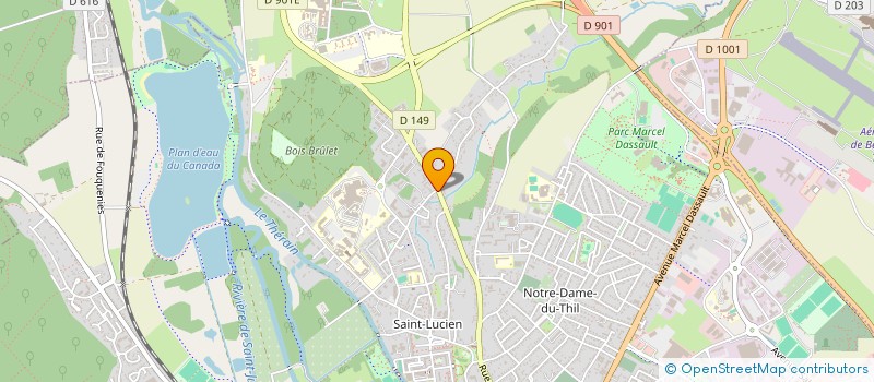 localisation de l'entreprise MADAME ADELE DE PREMONVILLE  BEAUVAIS